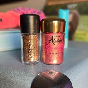 MAC full sized Aladdin collection eye pigment bundle!!!! 🍦🦋🤍🏹✨